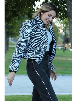 Geaca Dama PrintAsha Zebra I